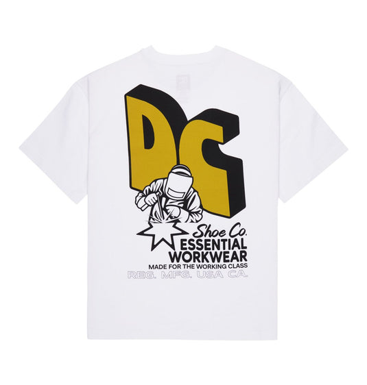 DC Men's Anodized T-Shirt White EDYZT04417-WHT