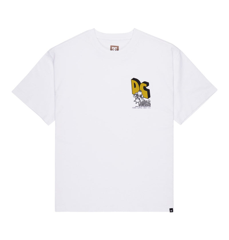 Load image into Gallery viewer, DC Men's Anodized T-Shirt White EDYZT04417-WHT
