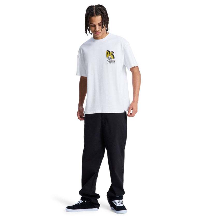 Load image into Gallery viewer, DC Men's Anodized T-Shirt White EDYZT04417-WHT
