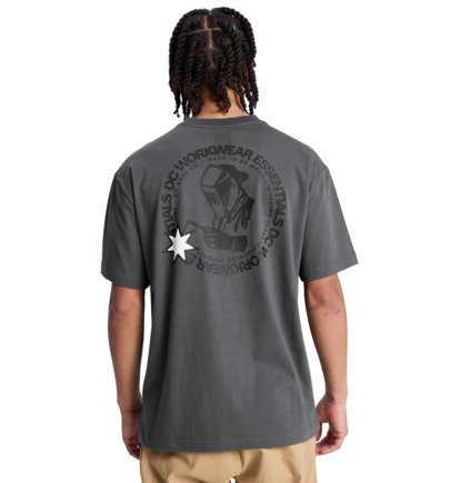 DC Men's Tig Master T-Shirt Dark Shadow EDYZT04418-KRP0