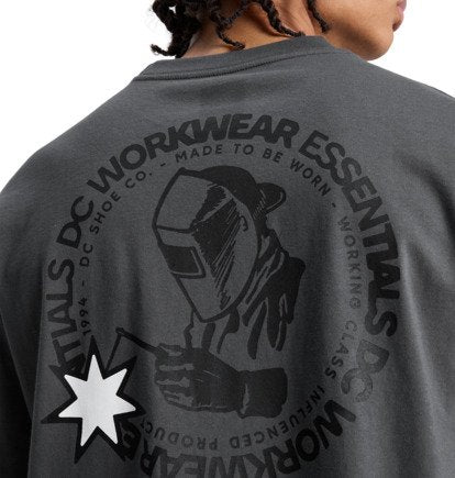 Load image into Gallery viewer, DC Men's Tig Master T-Shirt Dark Shadow EDYZT04418-KRP0
