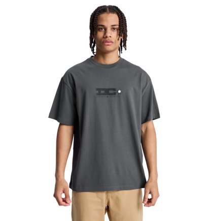 Load image into Gallery viewer, DC Men's Tig Master T-Shirt Dark Shadow EDYZT04418-KRP0

