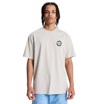 Load image into Gallery viewer, DC Men's Screwed Up T-Shirt Oatmeal EDYZT04421-TFL0
