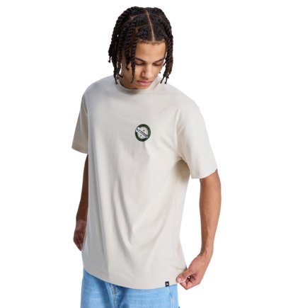 Load image into Gallery viewer, DC Men's Screwed Up T-Shirt Oatmeal EDYZT04421-TFL0
