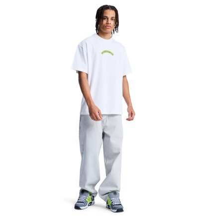 DC Men's Couch Chilling T-Shirt White EDYZT04435-WHT