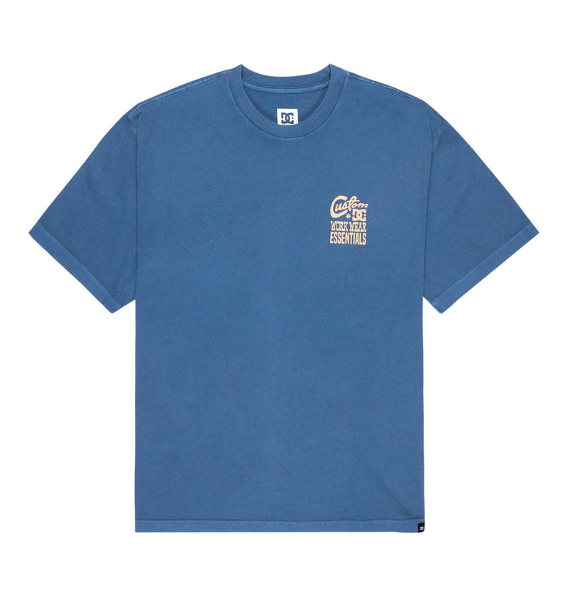 Load image into Gallery viewer, DC Men's Knotted T-Shirt Dark Denim EDYZT04440-BRQ0
