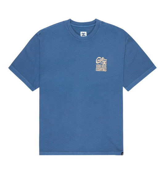 DC Men's Knotted T-Shirt Dark Denim EDYZT04440-BRQ0