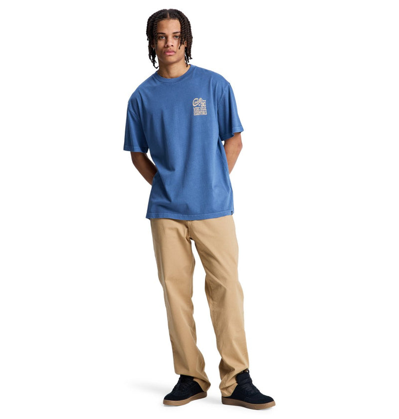 Load image into Gallery viewer, DC Men's Knotted T-Shirt Dark Denim EDYZT04440-BRQ0
