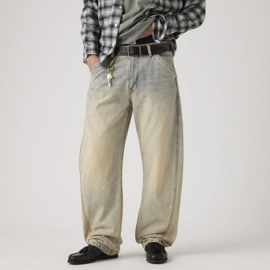 Levi's Men's Baggy Barrel Jeans My Tinted Journey Medium Wash 0057O0004