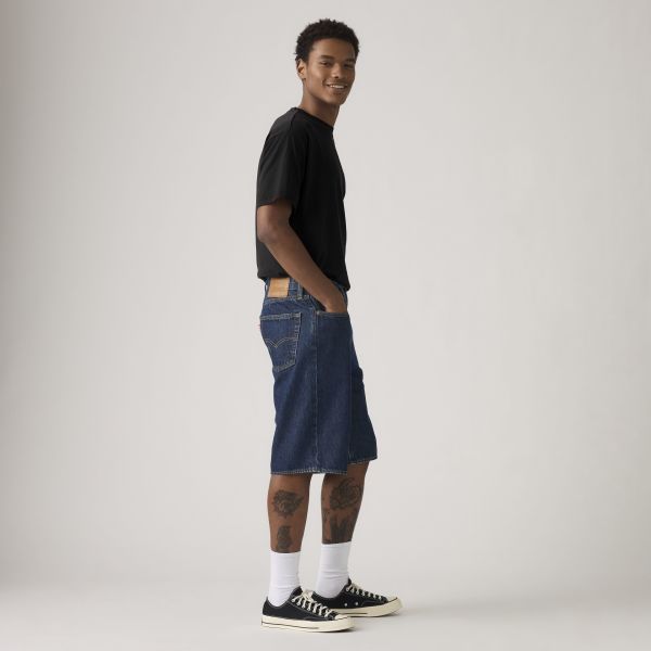 Load image into Gallery viewer, Levi's Men's 478™ Baggy Shorts Blue 001JM0009
