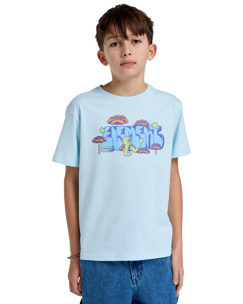 Load image into Gallery viewer, Element Kids&#39; Walkin Short Sleeves T-Shirt (8-16 years) Omphalodes ELBZT00243_BZM0
