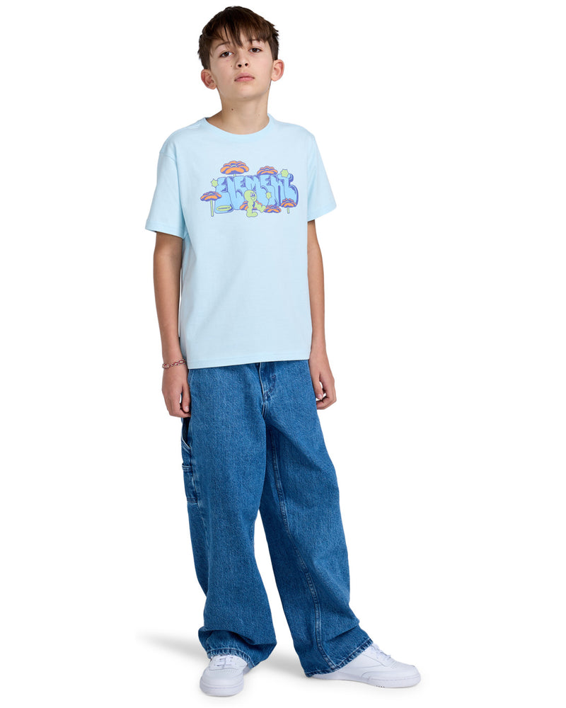 Load image into Gallery viewer, Element Kids&#39; Walkin Short Sleeves T-Shirt (8-16 years) Omphalodes ELBZT00243_BZM0
