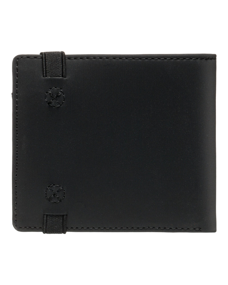 Load image into Gallery viewer, Element Men&#39;s Icon Strap Heavy Duty Large Bi-Fold Wallet Flint Black ELYAA00207-FBK
