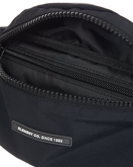 Element Unisex Jock Small Daily Hip Sack Flint Black ELYBA00127-FBK