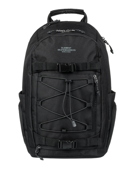 Element Men's Scheme Skate Large Hybrid Skate Backpack Flint Black ELYBP00148_FBK