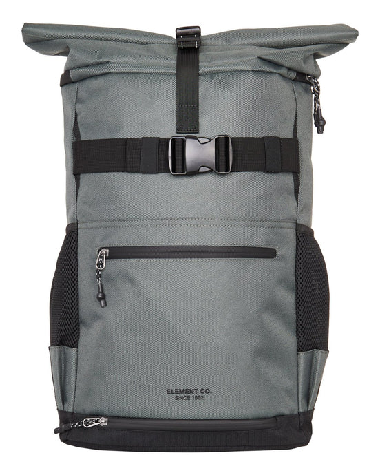 Element Men's Ground Skate Large Progressive Skate Roll-Top Backpack Ardoise ELYBP00149_KRN0