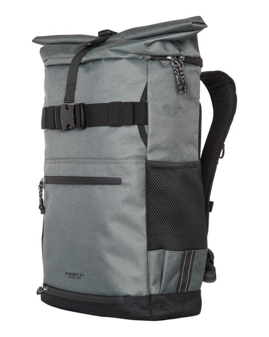 Element Men's Ground Skate Large Progressive Skate Roll-Top Backpack Ardoise ELYBP00149_KRN0