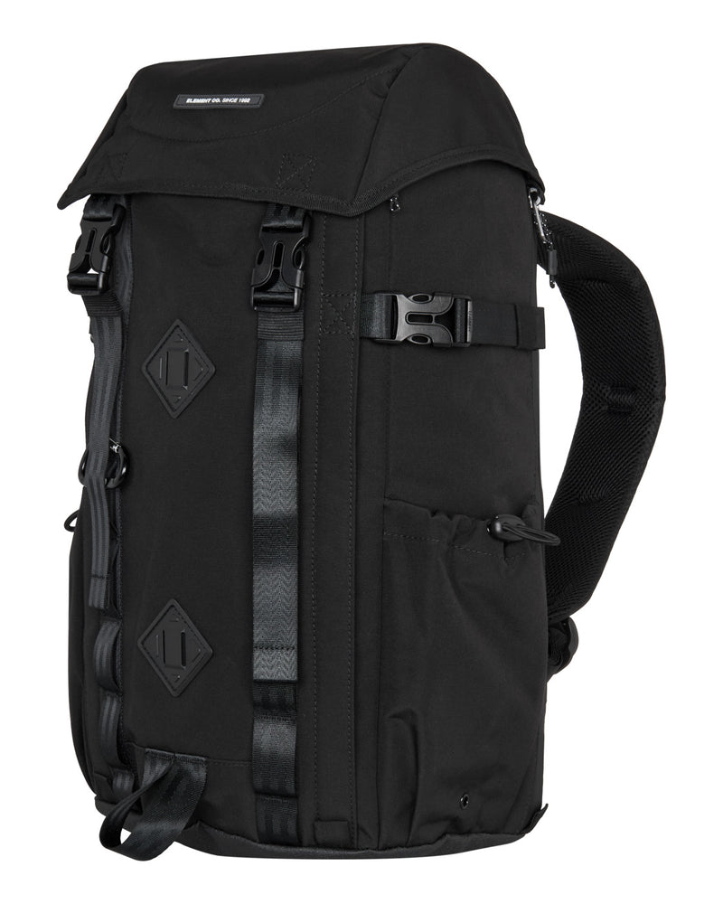 Load image into Gallery viewer, Element Men's Furrow Large Classic Outdoor Backpack Flint Black ELYBP00165-FBK
