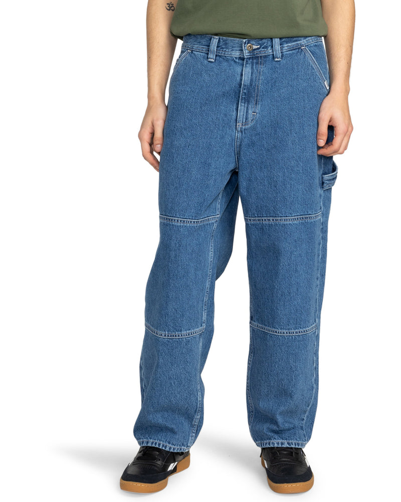 Load image into Gallery viewer, Element Men&#39;s Carpenter Denim Pants Mid Used ELYDP00122_BNT0
