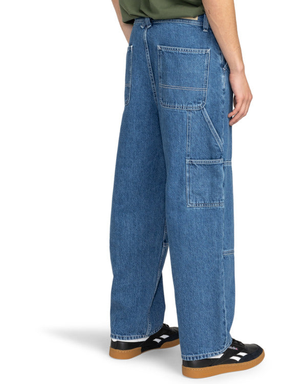 Load image into Gallery viewer, Element Men&#39;s Carpenter Denim Pants Mid Used ELYDP00122_BNT0
