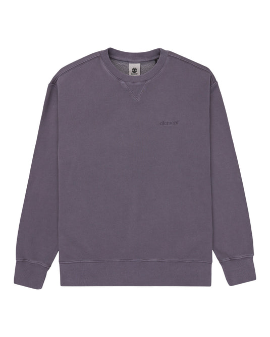 Element Men's Lowcase Pigment Crew Sweatshirt Graystone ELYFT00172-KRB0