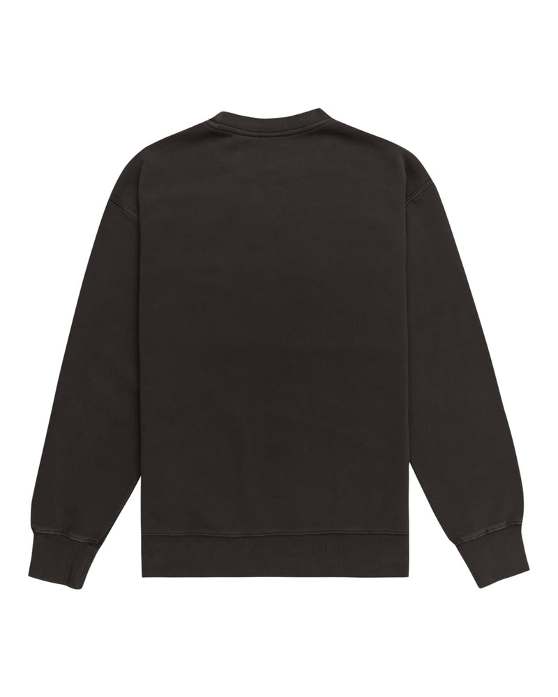 Load image into Gallery viewer, Element Men&#39;s Lowcase Pigment Crew Sweatshirt Off Black ELYFT00172-KTA0
