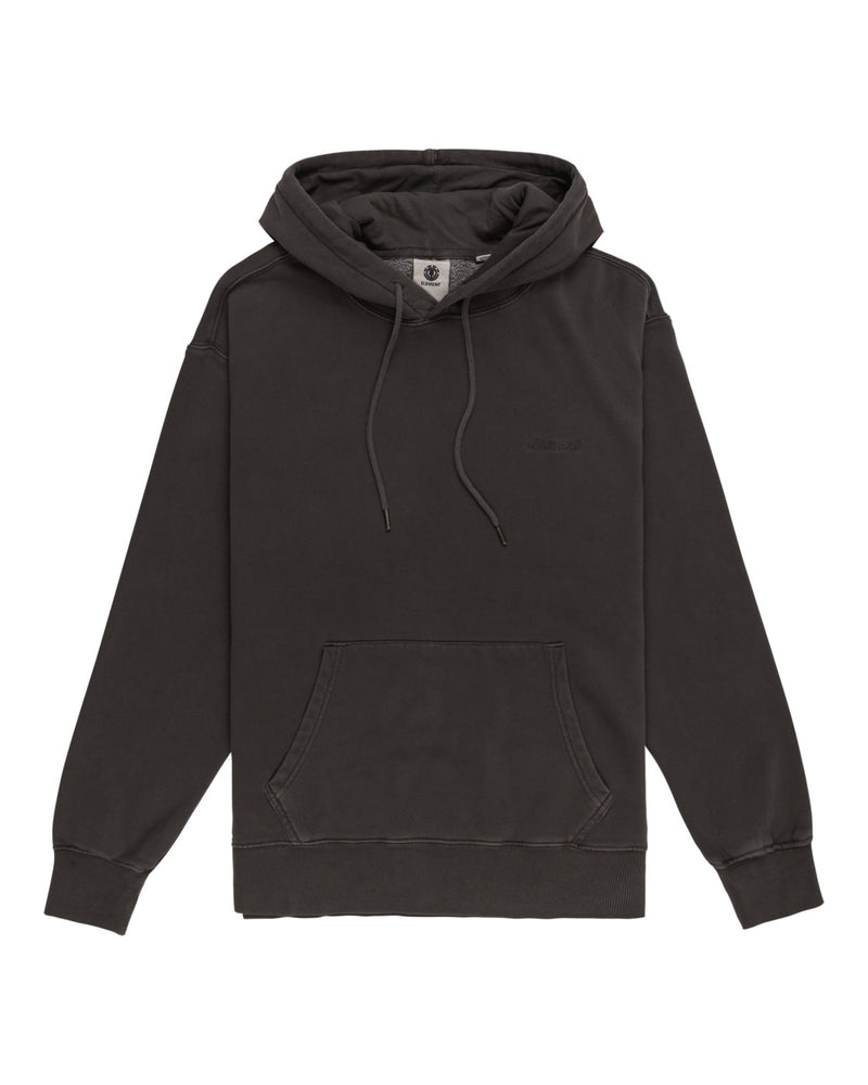Load image into Gallery viewer, Element Men&#39;s Lowcase Pigment Hoodie Off Black ELYFT00173-KTA0
