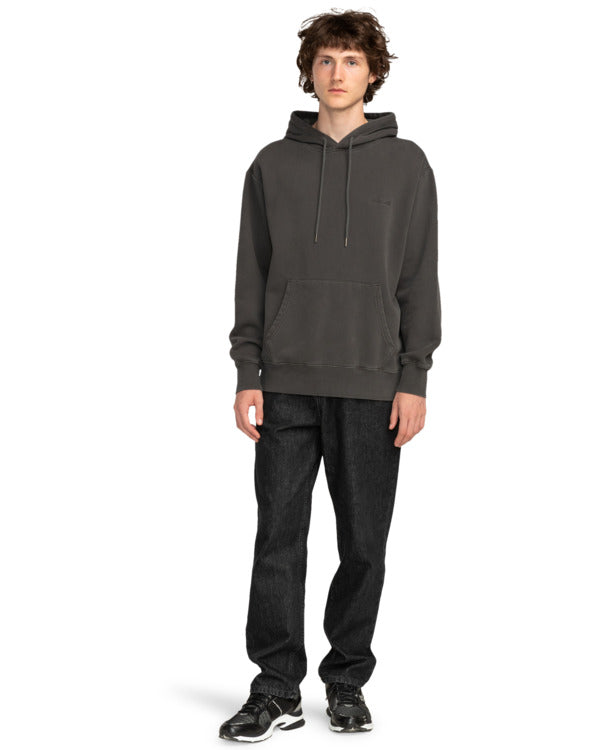 Load image into Gallery viewer, Element Men&#39;s Lowcase Pigment Hoodie Off Black ELYFT00173-KTA0
