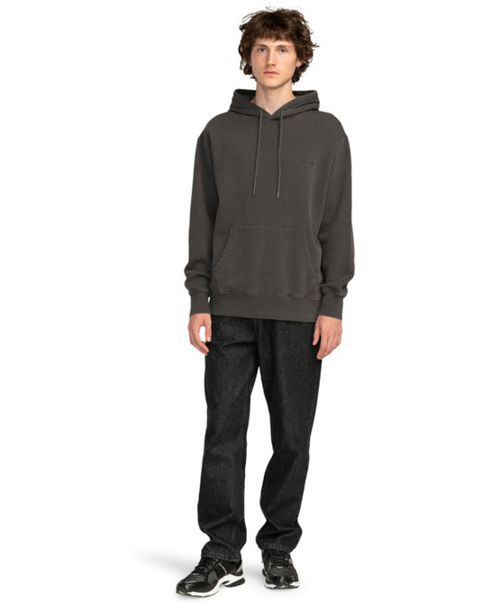 Element Men's Lowcase Pigment Hoodie Off Black ELYFT00173-KTA0