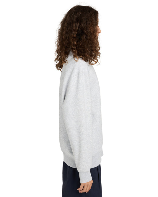 Element Men's Element Co Quarter Zip Sweatshirt Mid Grey Heather ELYFT00178-SGBH