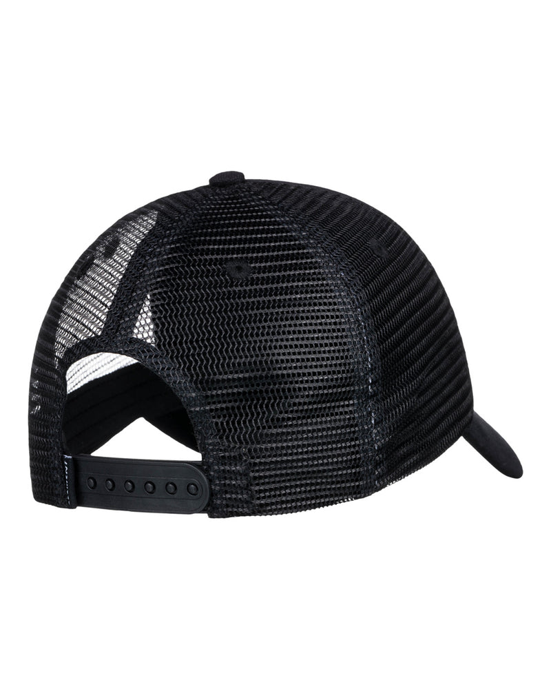 Load image into Gallery viewer, Element Icon Mesh Trucker Cap All Black ELYHA00137-ABK
