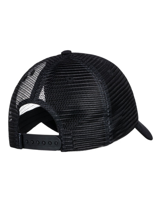 Element Icon Mesh Trucker Cap All Black ELYHA00137-ABK