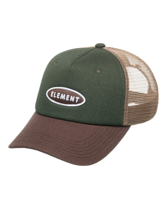 Element Men's Union Trucker Cap Rifle Green ELYHA00218-GSQ0