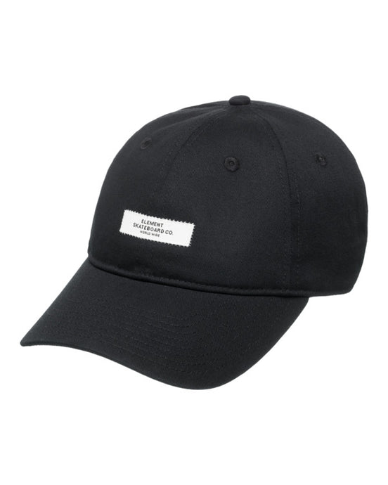 Element Men's Fluky Dad Cap Flint Black ELYHA00227_FBK