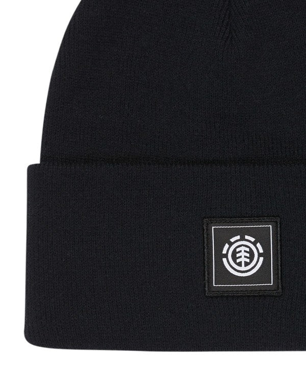 Load image into Gallery viewer, Element Mens&#39; High Icon Classic Beanie Flint Black ELYHA00232-FBK
