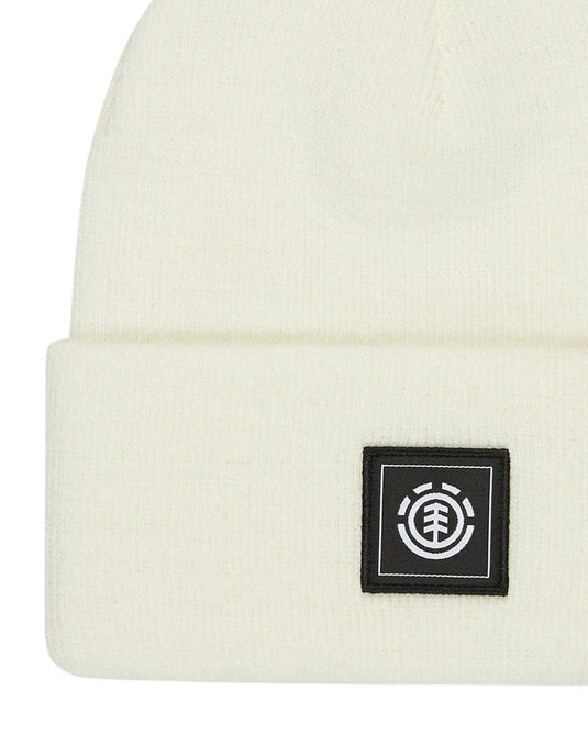 Element Unisex High Icon Classic Beanie Off White ELYHA00232-WBV0