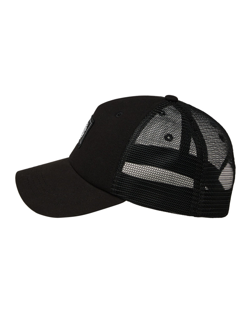 Load image into Gallery viewer, Element Unisex Icon Mesh Peak Trucker Cap Flint Black ELYHA00248-FBK
