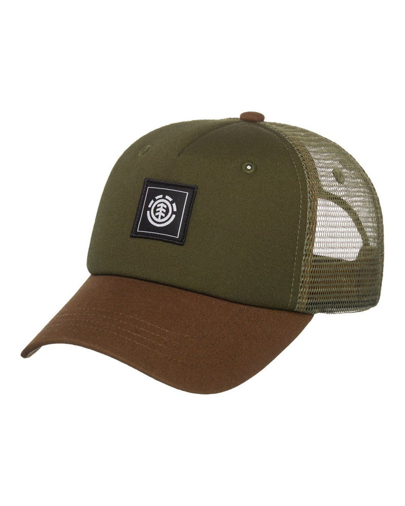 Load image into Gallery viewer, Element Unisex Icon Mesh Peak Trucker Cap Aluminum ELYHA00248-TKH0
