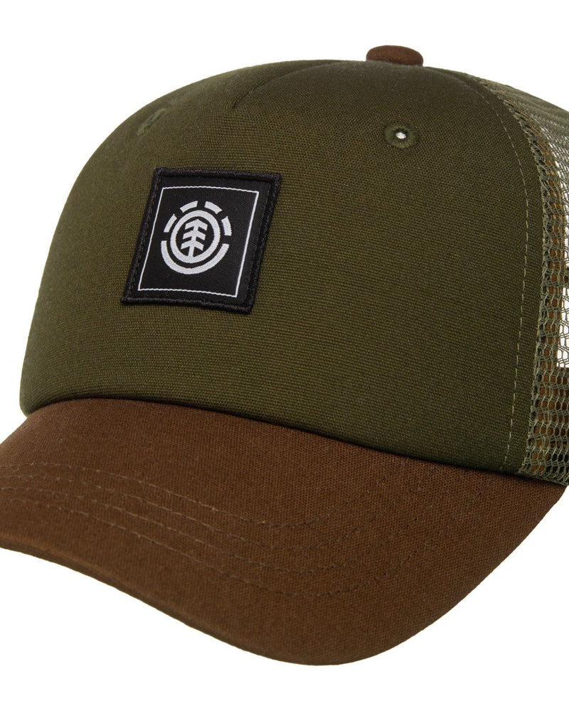 Load image into Gallery viewer, Element Unisex Icon Mesh Peak Trucker Cap Aluminum ELYHA00248-TKH0
