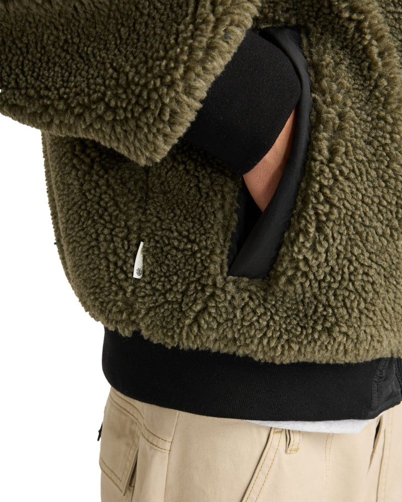 Load image into Gallery viewer, Element Men&#39;s Oak Sherpa - Sherpa Jacket Kalamata ELYJK00224-GZH0
