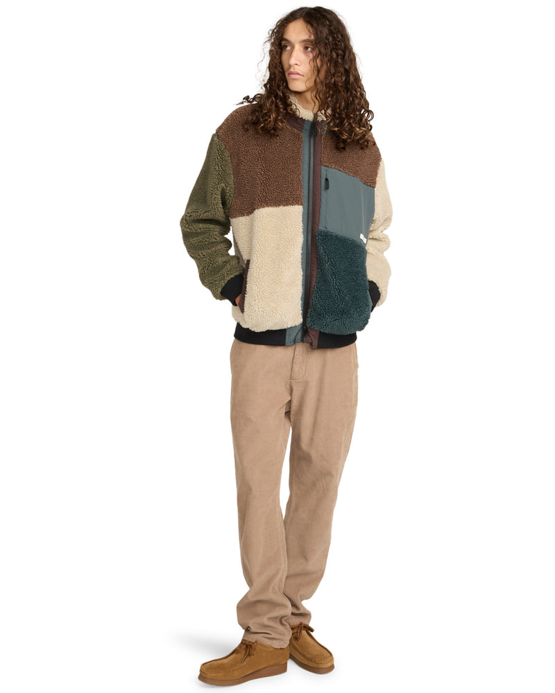Load image into Gallery viewer, Element Men&#39;s Oak Sherpa Jacket Multicolor ELYJK00224-KSQE
