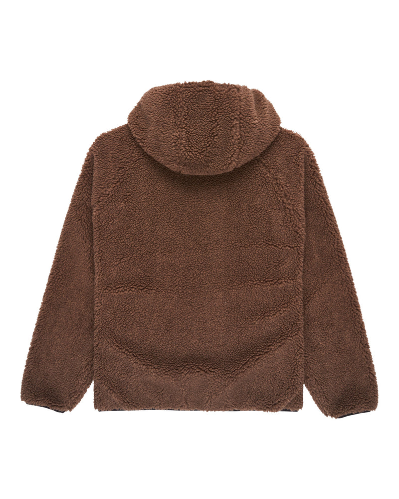 Load image into Gallery viewer, Element Men&#39;s Wolfe Sherpa Reversible Fleece Java ELYJK00225-CTF0
