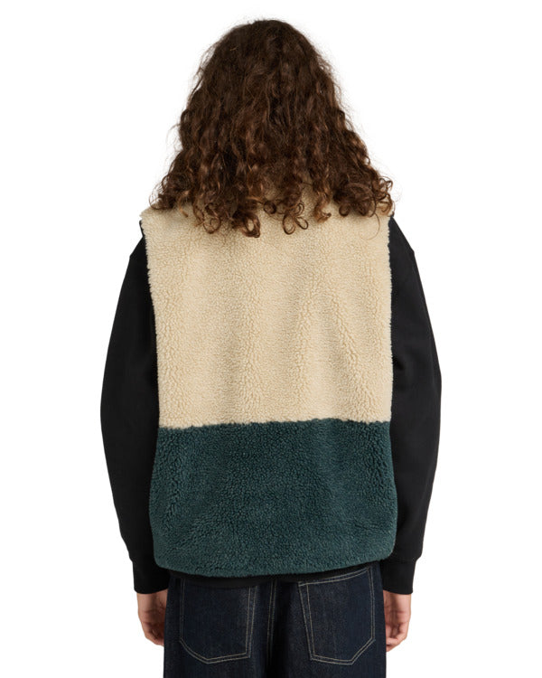 Load image into Gallery viewer, Element Men&#39;s Lake Sherpa - Sherpa Vest Multicolor ELYJK00226-KSQE
