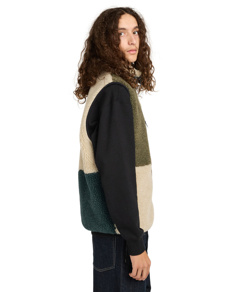 Load image into Gallery viewer, Element Men&#39;s Lake Sherpa - Sherpa Vest Multicolor ELYJK00226-KSQE
