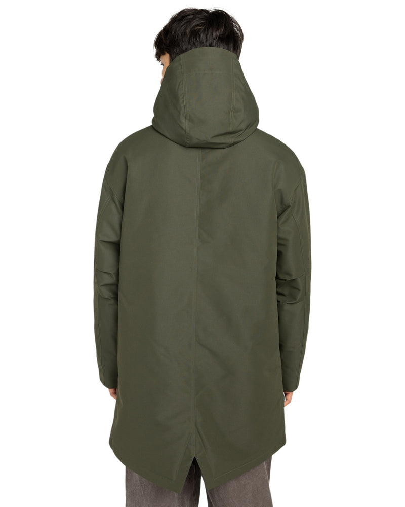 Load image into Gallery viewer, Element Men&#39;s Fishtail Parka Jacket Forest Night ELYJK00270-CSN0
