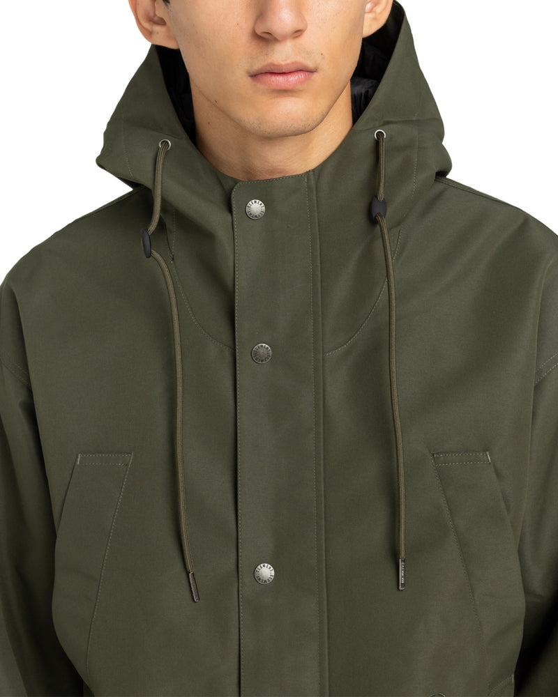 Load image into Gallery viewer, Element Men&#39;s Fishtail Parka Jacket Forest Night ELYJK00270-CSN0
