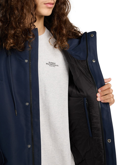 Element Men's Fishtail Parka Jacket Eclipse Navy ELYJK00270-ECN