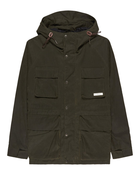 Element Men's Field Waxed Parka Jacket Kalamata ELYJK00280-GZH0