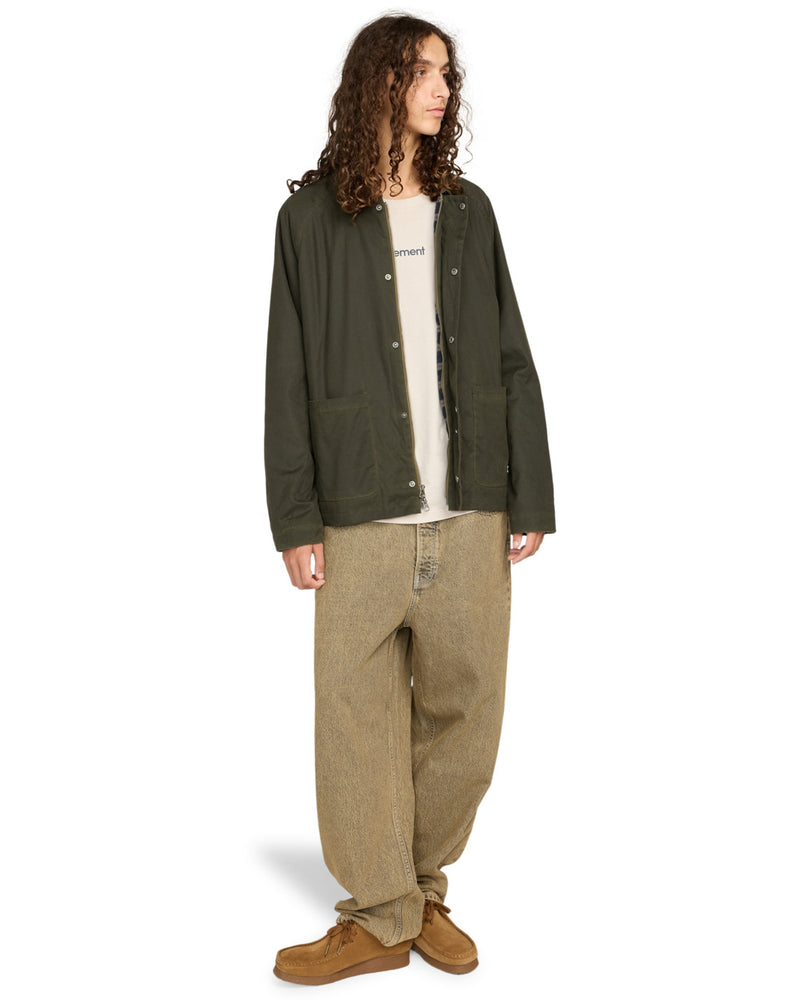 Load image into Gallery viewer, Element Men&#39;s Orchard Waxed Jacket Kalamata ELYJK00281-GZH0
