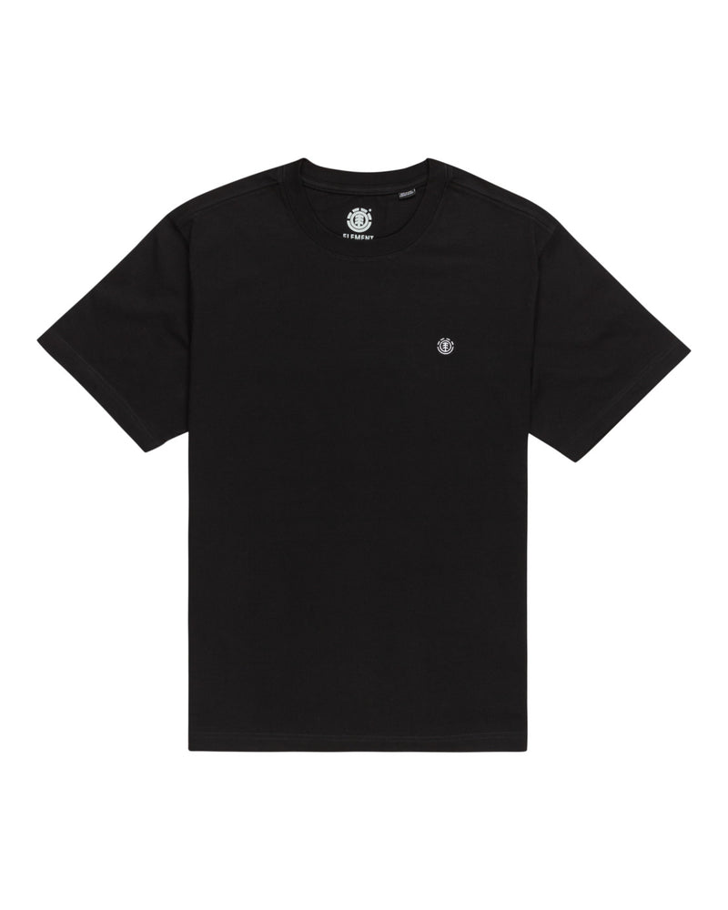 Load image into Gallery viewer, Element Men's Icon Embroidery Short Sleeve T-Shirt Flint Black ELYKT00168-FBK
